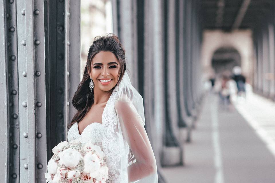 Bir Hakeim wedding photoshoot