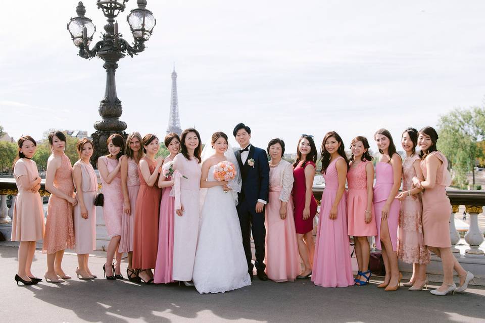 Japanese wedding in Paris