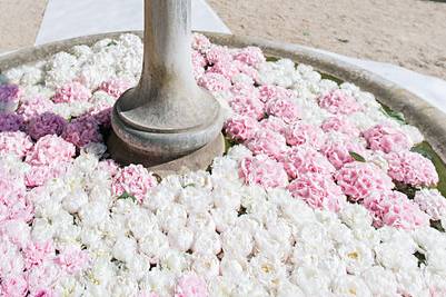 Wedding flowers in Prais