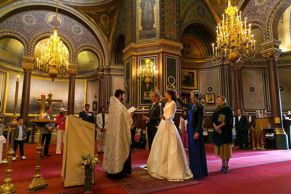 Religious wedding in Paris