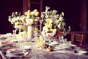 Wedding tablescape