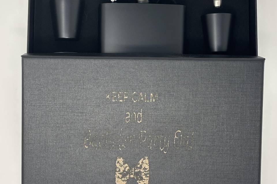 Flask gift set