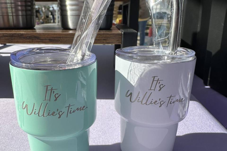 Custom mini tumblers