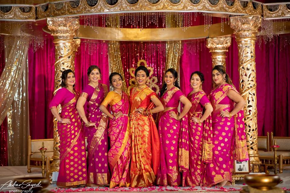 The bridesmaids squad