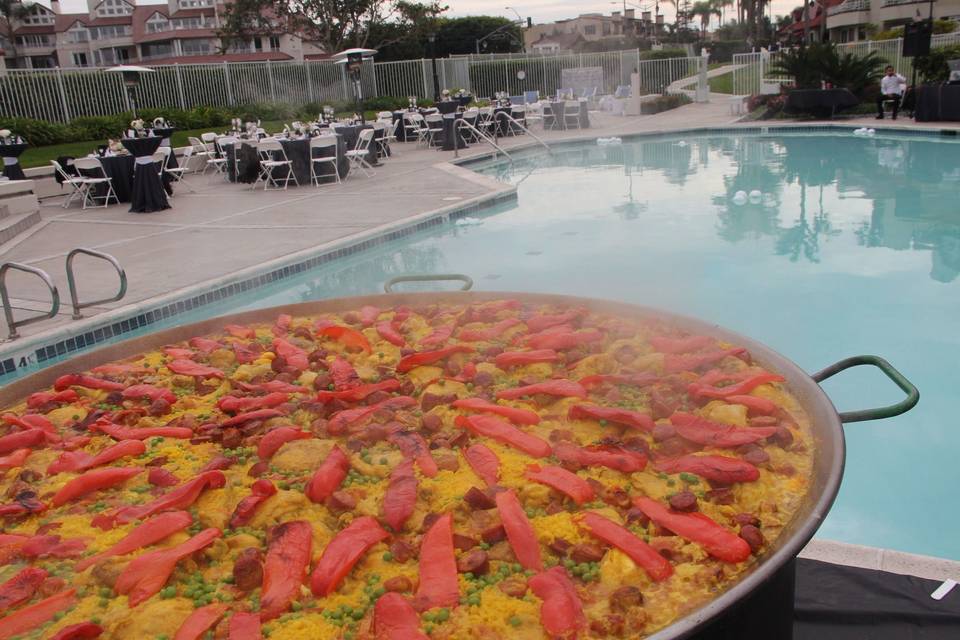 Paella Campesina, Chicken, Pork & Spanish Chorizo