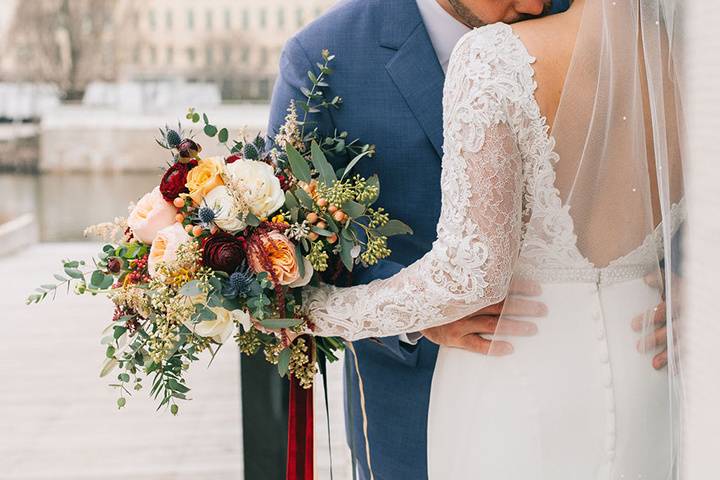 Bride and groom