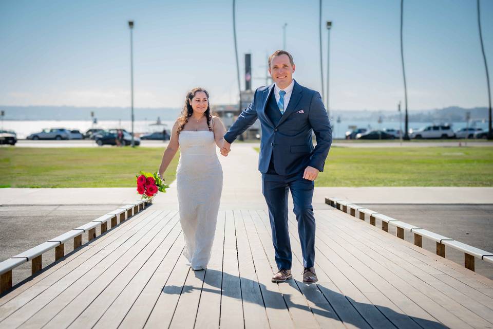 San Diego Waterfront Wedding