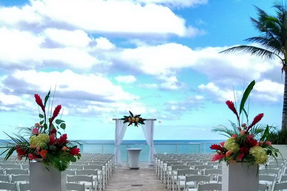 Ceremony decor