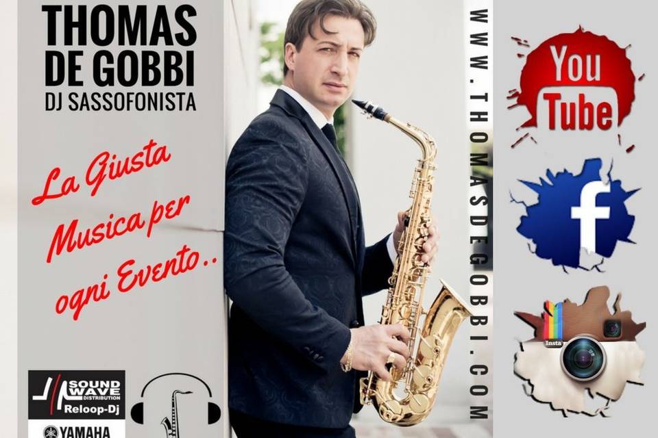 Thomas De Gobbi Dj Saxophonist