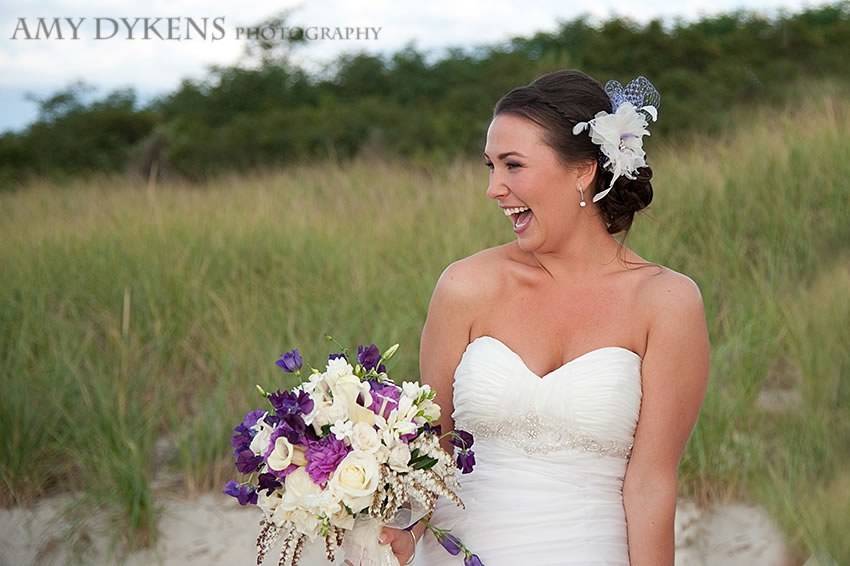 Happy bride