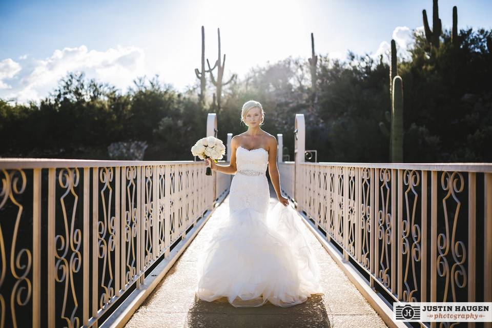 Portrait of the bride