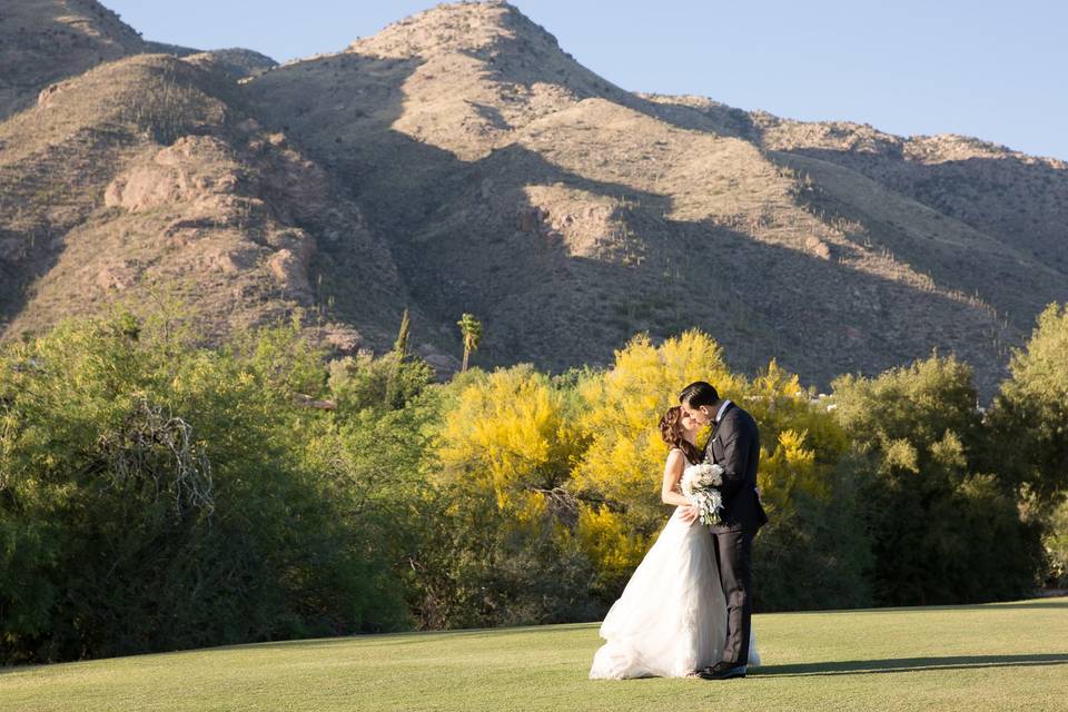 Couple with Mountain View