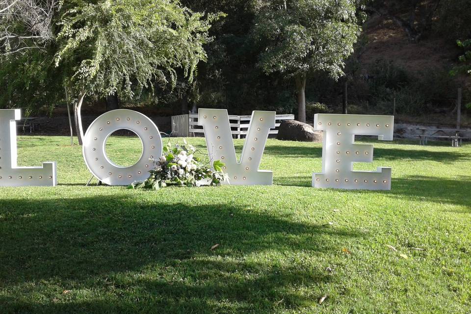 Park setting in Arroyo Grande