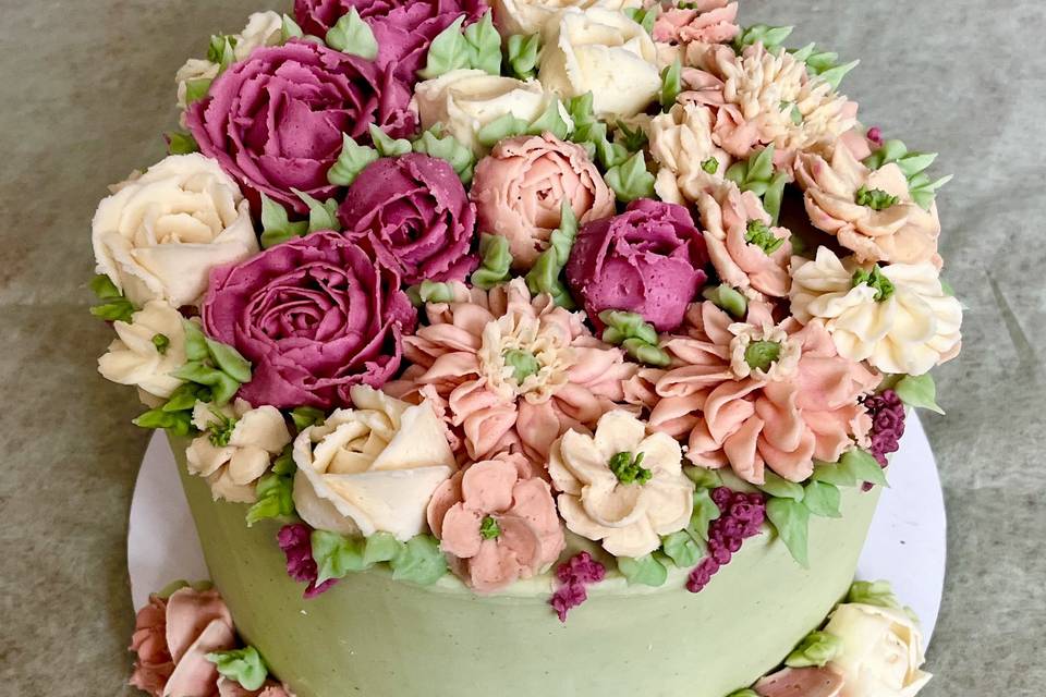 Buttercream florals