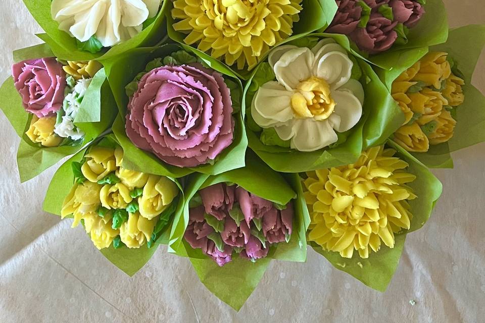 Medium cupcake bouquet