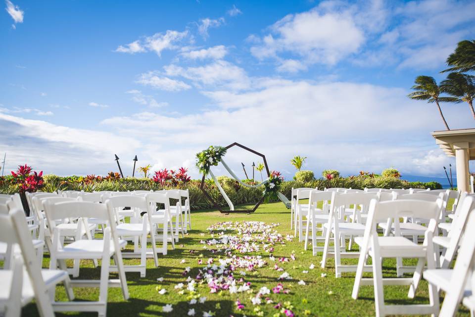 Villas Lawn Ceremony