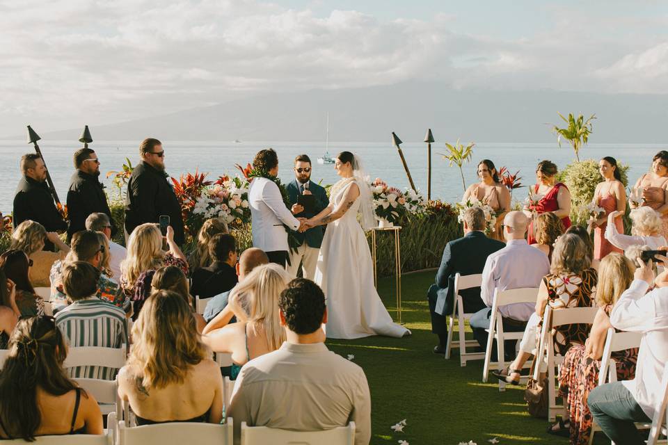 Villas Lawn Ceremony