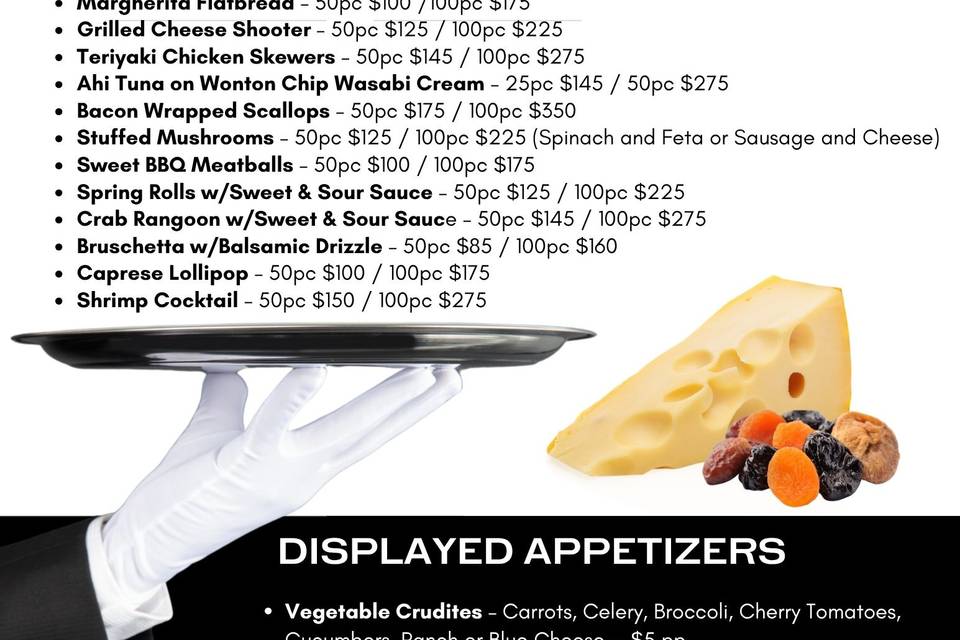Champions Appetizers