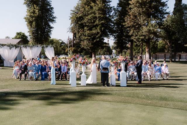 Country Club Wedding Ceremony