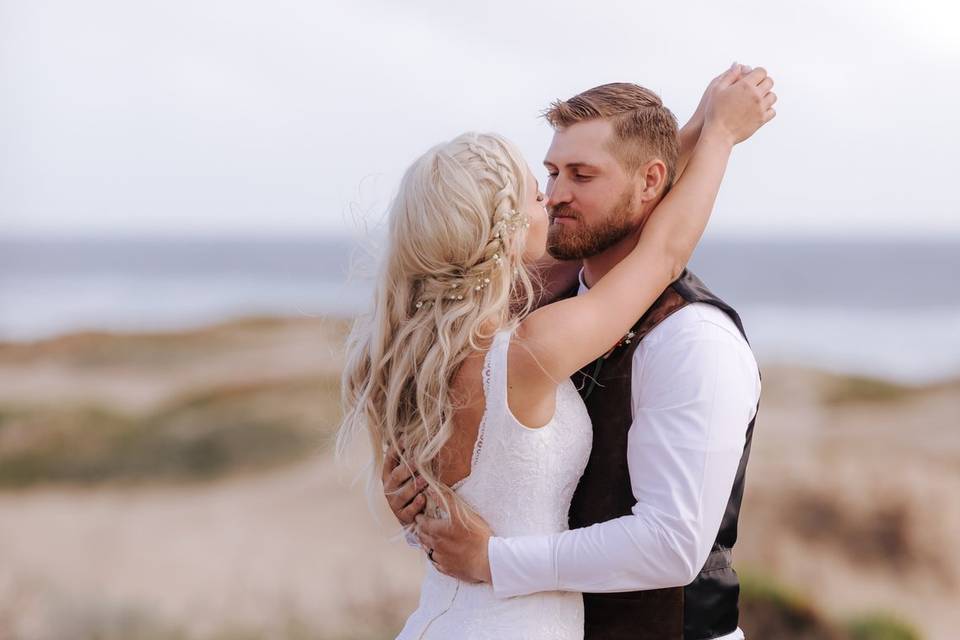 Bride and Groom dance