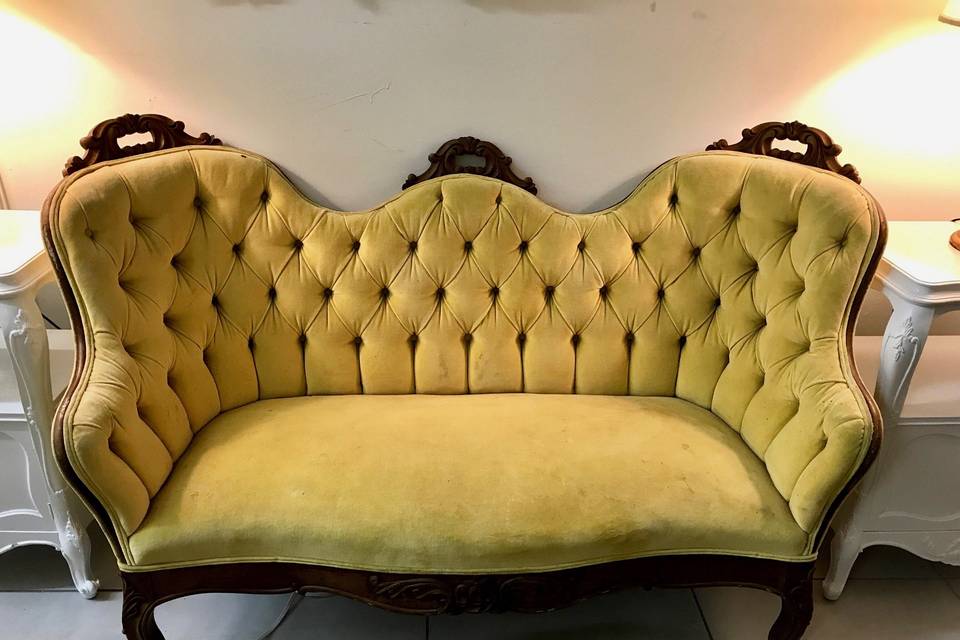 Vintage couch stitch