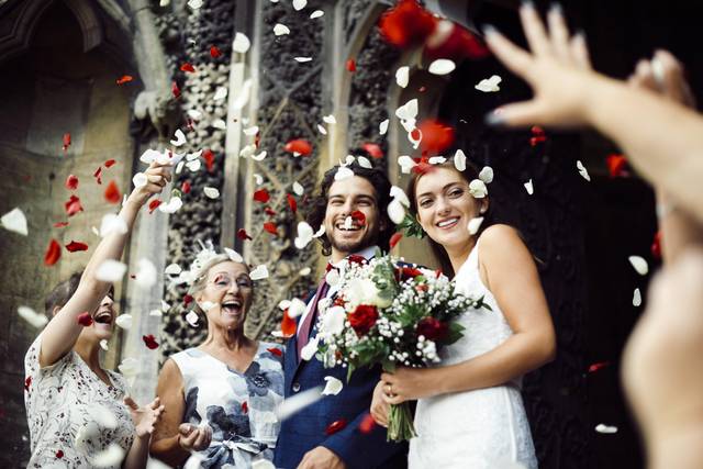 Wedding couple
