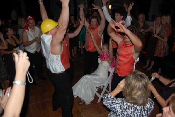 Everybody on the dance floor