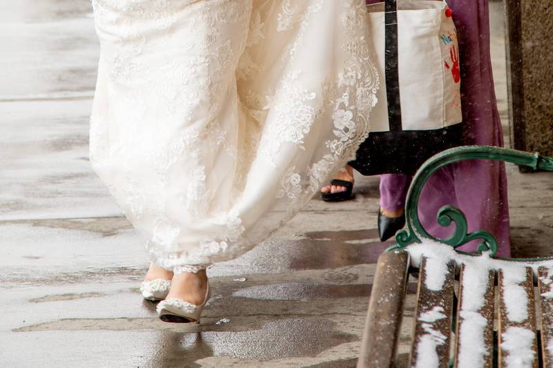 Bride & Bridesmaids in Tahoe