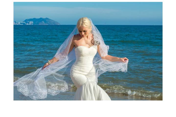 Bride on the Shore