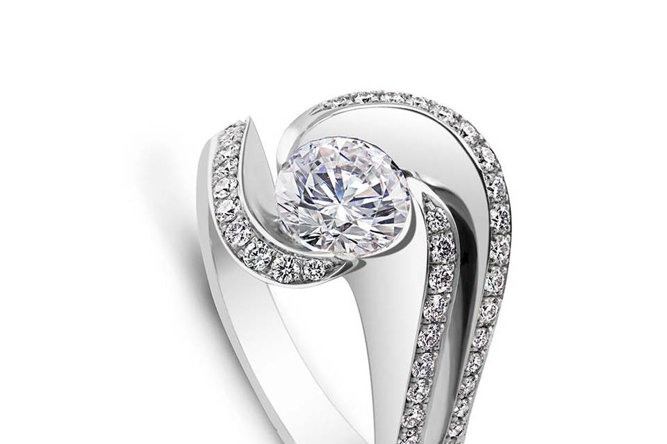 Brilliance engagement ring