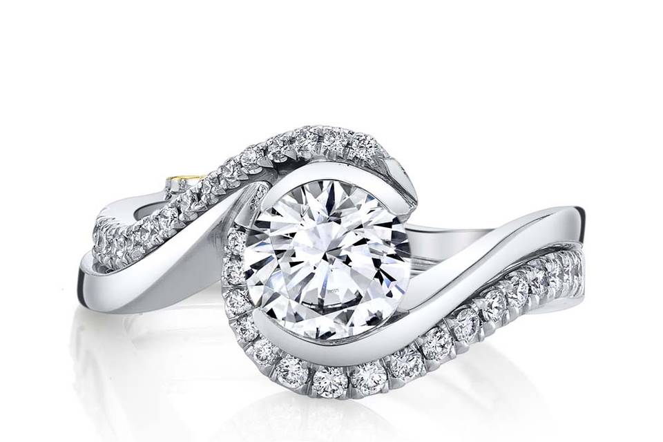 Captivate engagement ring