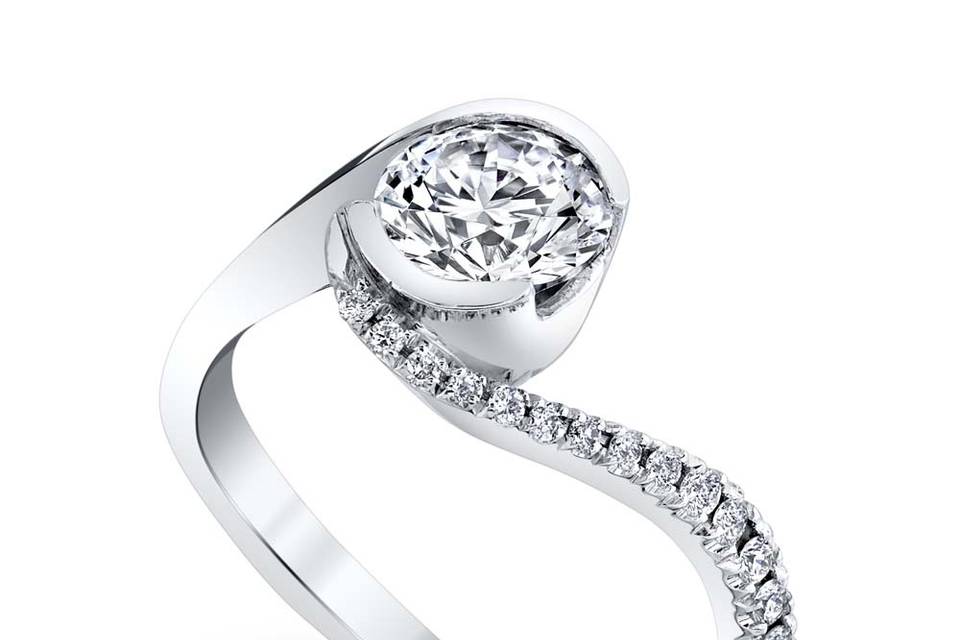 Brilliance engagement ring