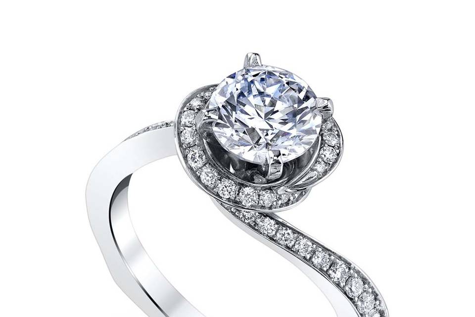 Fascination engagement ring