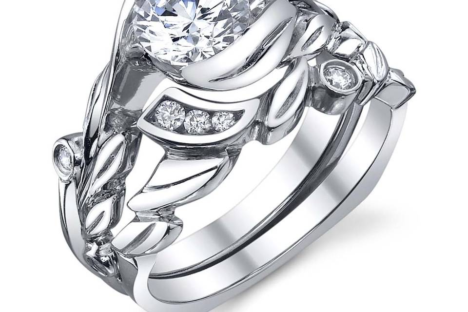 Fusion engagement ring