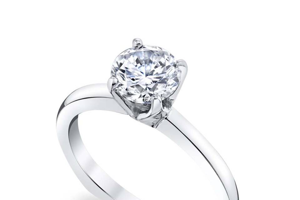 Kiss engagement ring