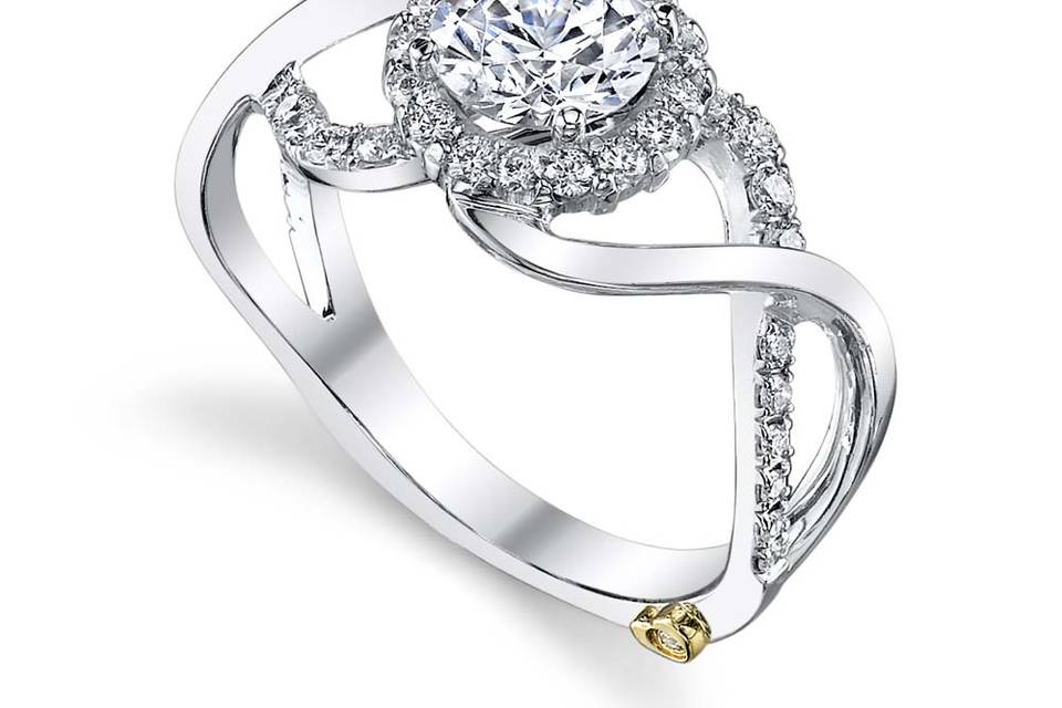 Oasis engagement ring