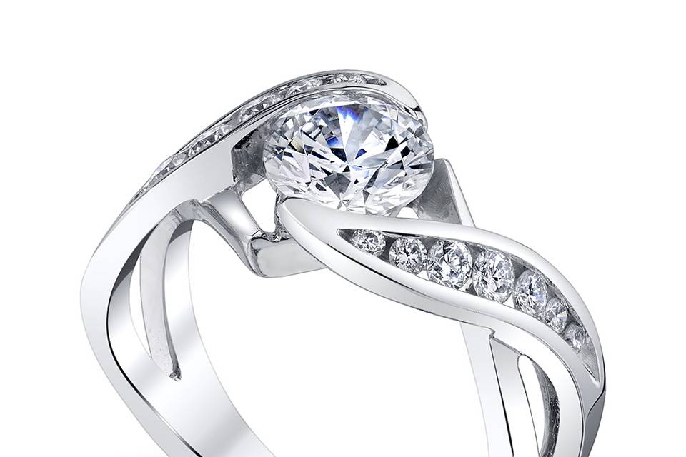 Soul mate engagement ring