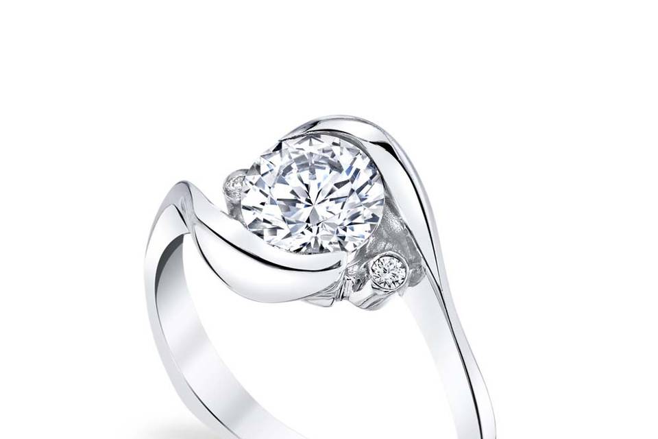 Spark engagement ring