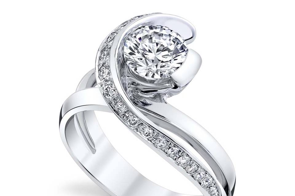 Vision engagement ring