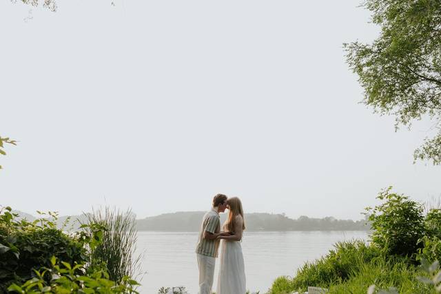 Lakeside Engagement Photos