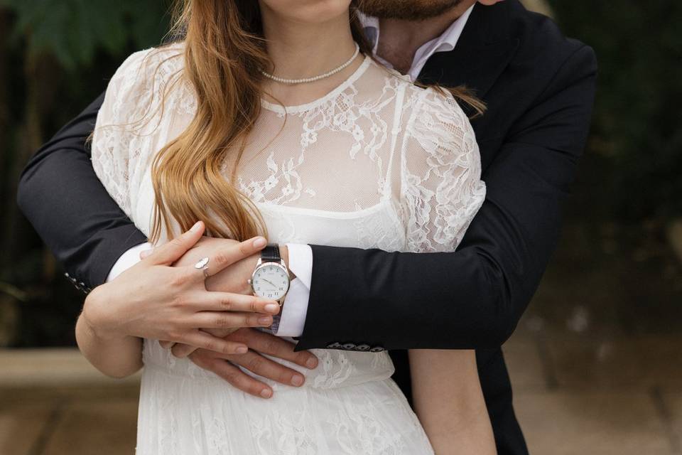 Romantic Wedding Portrait