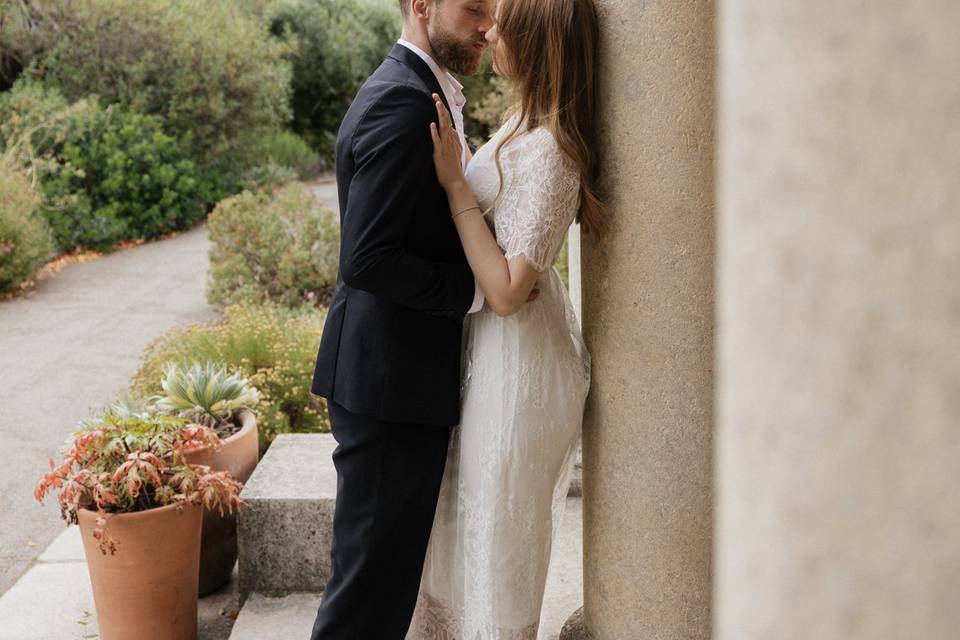Romantic Wedding Portrait