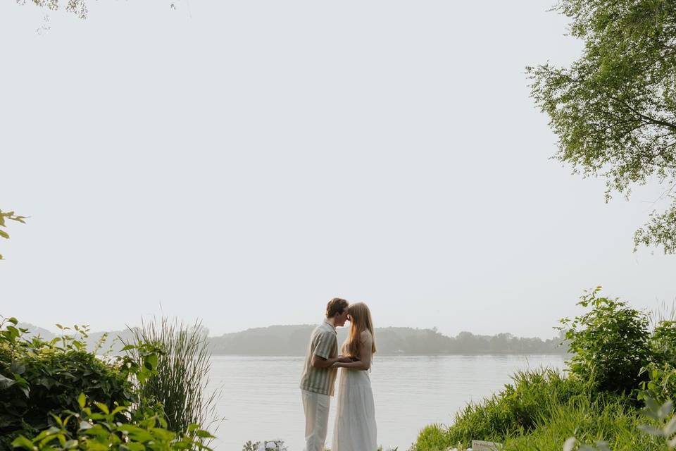 Lakeside Engagement Photos