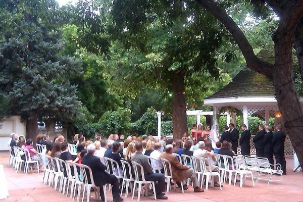 Outdoor wedding