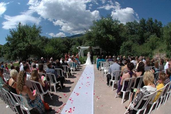 Outdoor ceremony