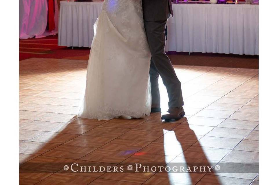 The johnsons' first dance