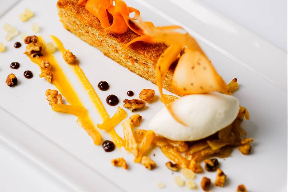 Deconstructed Carrot Cake