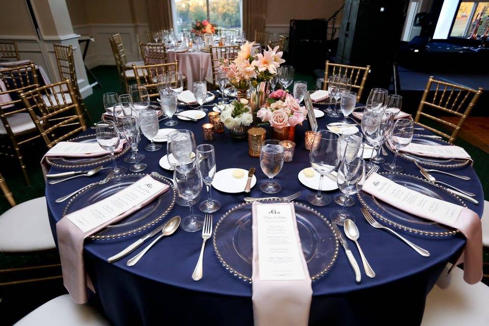 Tables ready for guests