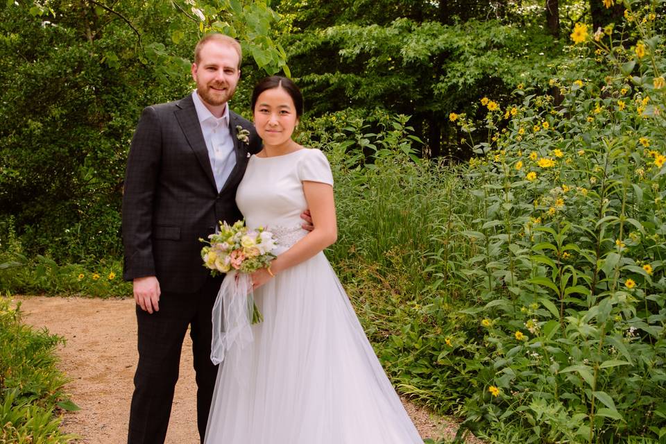 Just married
