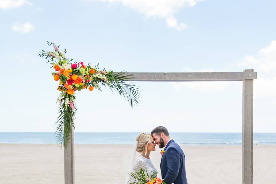 Private Beach Ceremony